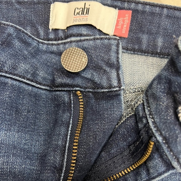 Cabi High Straight Jeans Size 6 - Picture 8 of 9